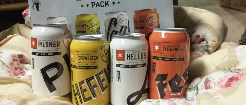 Great Central beer assortment