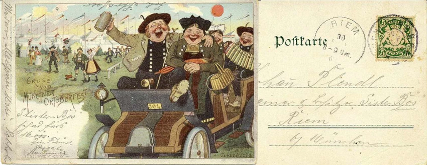 "Greetings from Oktoberfest"