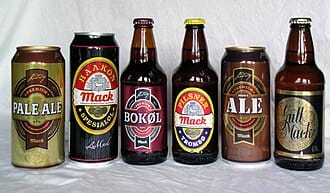 Selection of Norwegian beers for the Quarter Finals