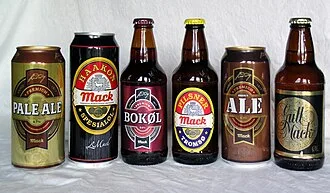 Selection of Norwegian beers for the Quarter Finals